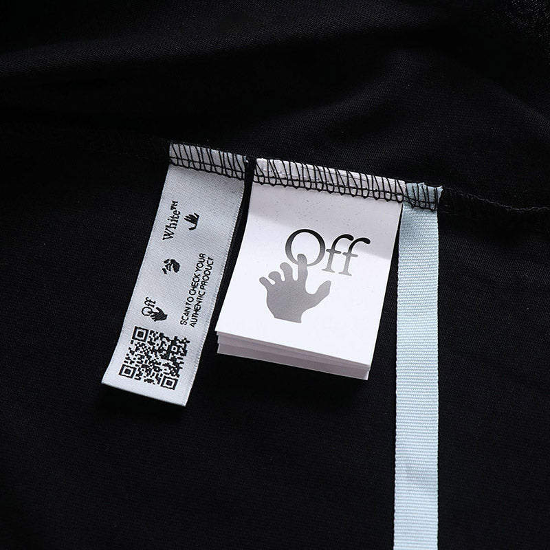Off-White Alphabet Arrow Pattern T-Shirt
