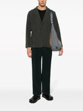 Homme Plissé Issey Miyake single-breasted pleated blazer