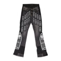 BLACK PATCHED ARCH PANTS