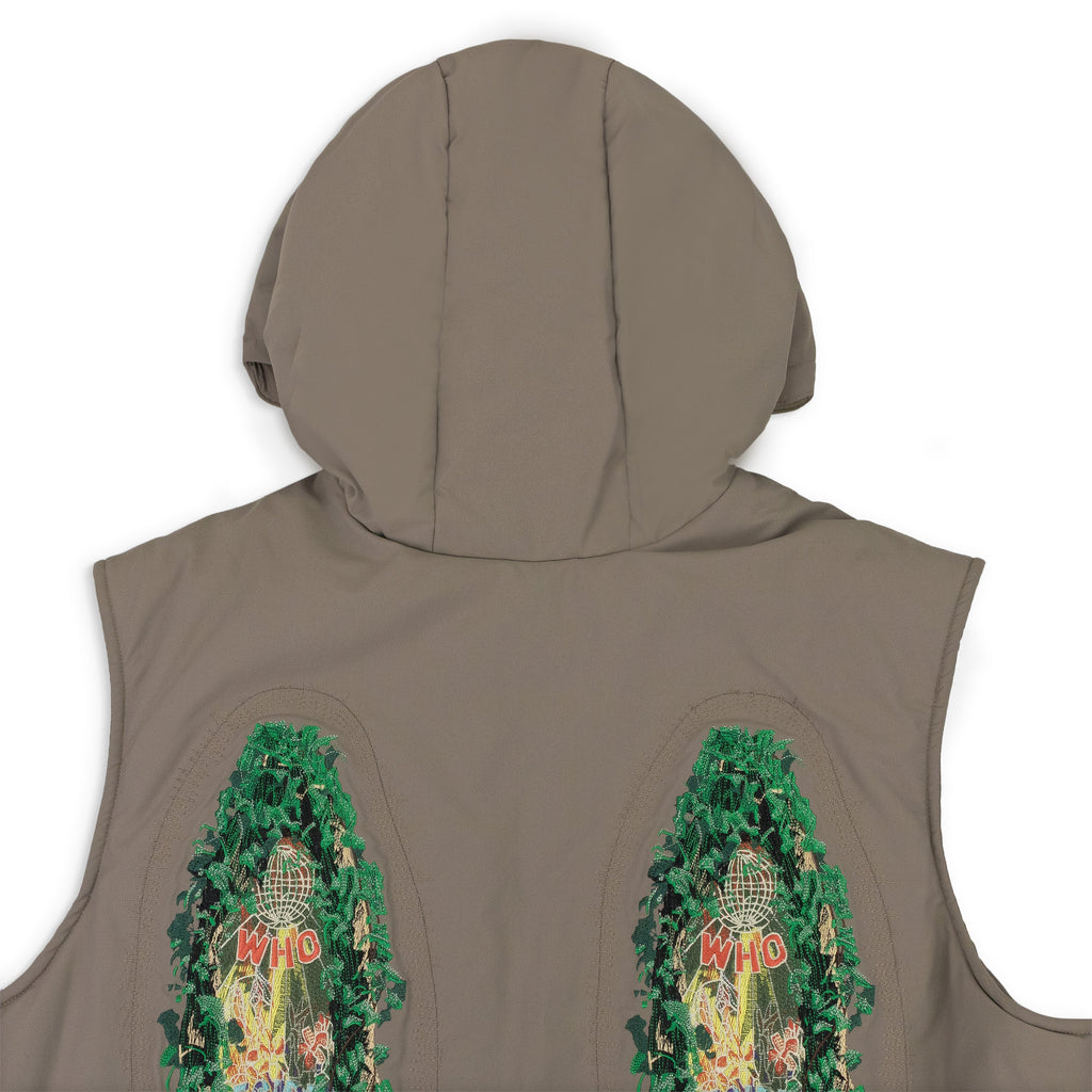 GREEN GARDEN GLASS VEST
