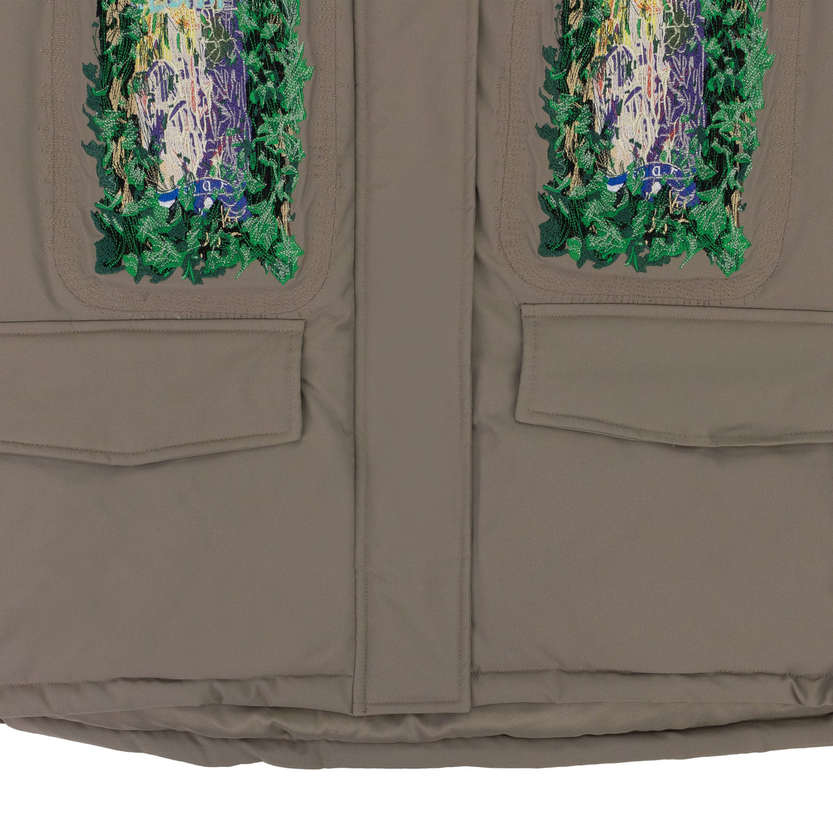 GREEN GARDEN GLASS VEST