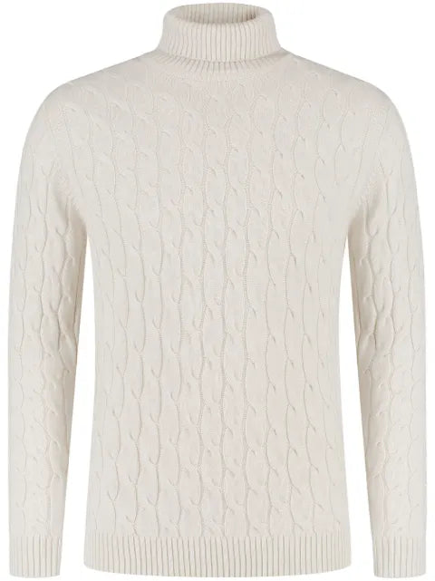 Borrelli cable-knit sweater