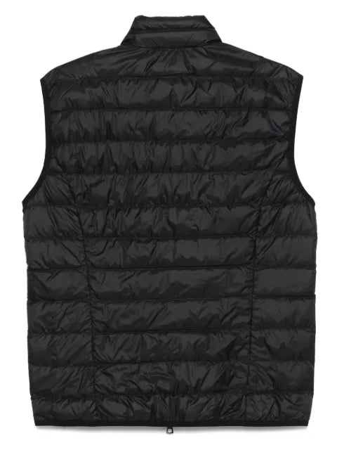 Ea7 Emporio Armani lined vest with logo print