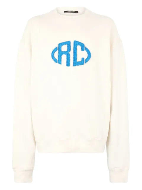 Roberto Cavalli monogram-embroidered sweatshirt