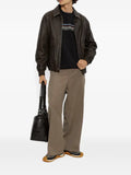 PS Paul Smith embroidered logo-stripe sweater