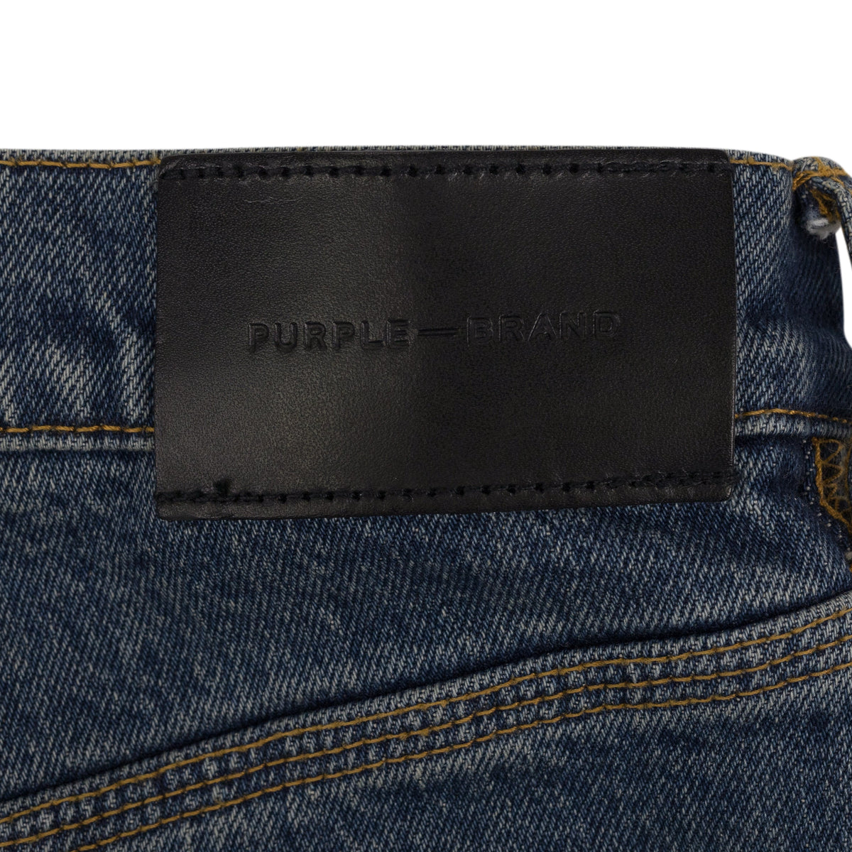 Mid Indigo Vintage Heavy Patch Repair Skinny Jeans