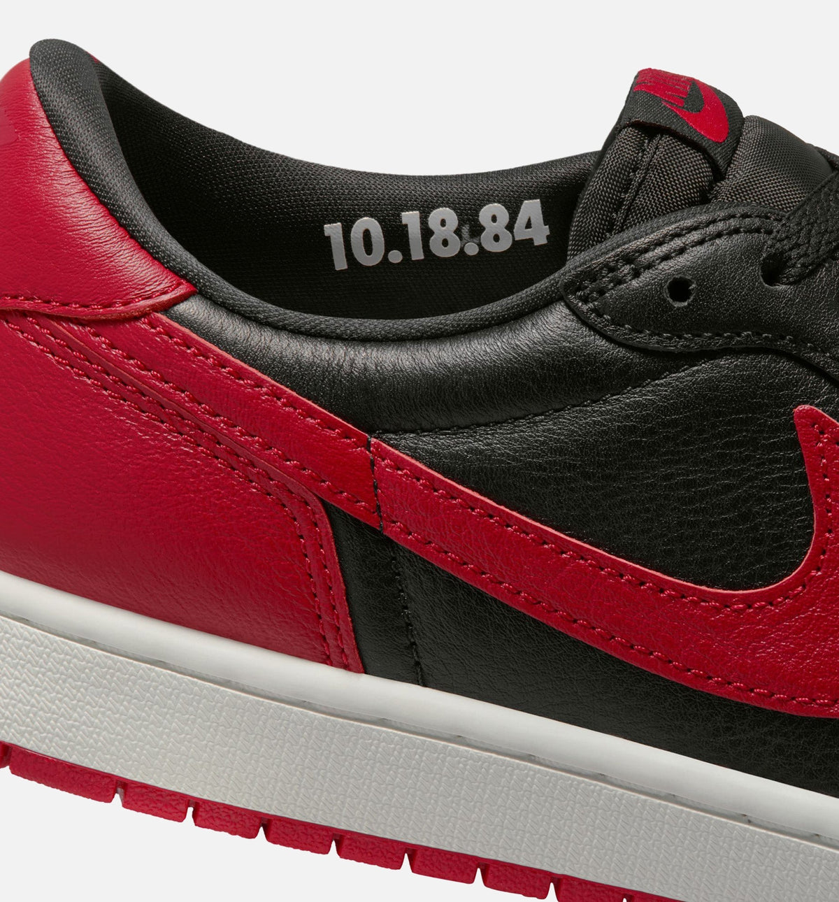 Air Jordan 1 Retro Low OG Banned Men's Lifestyle Shoe - Black/Black/Varsity Red/Summit White