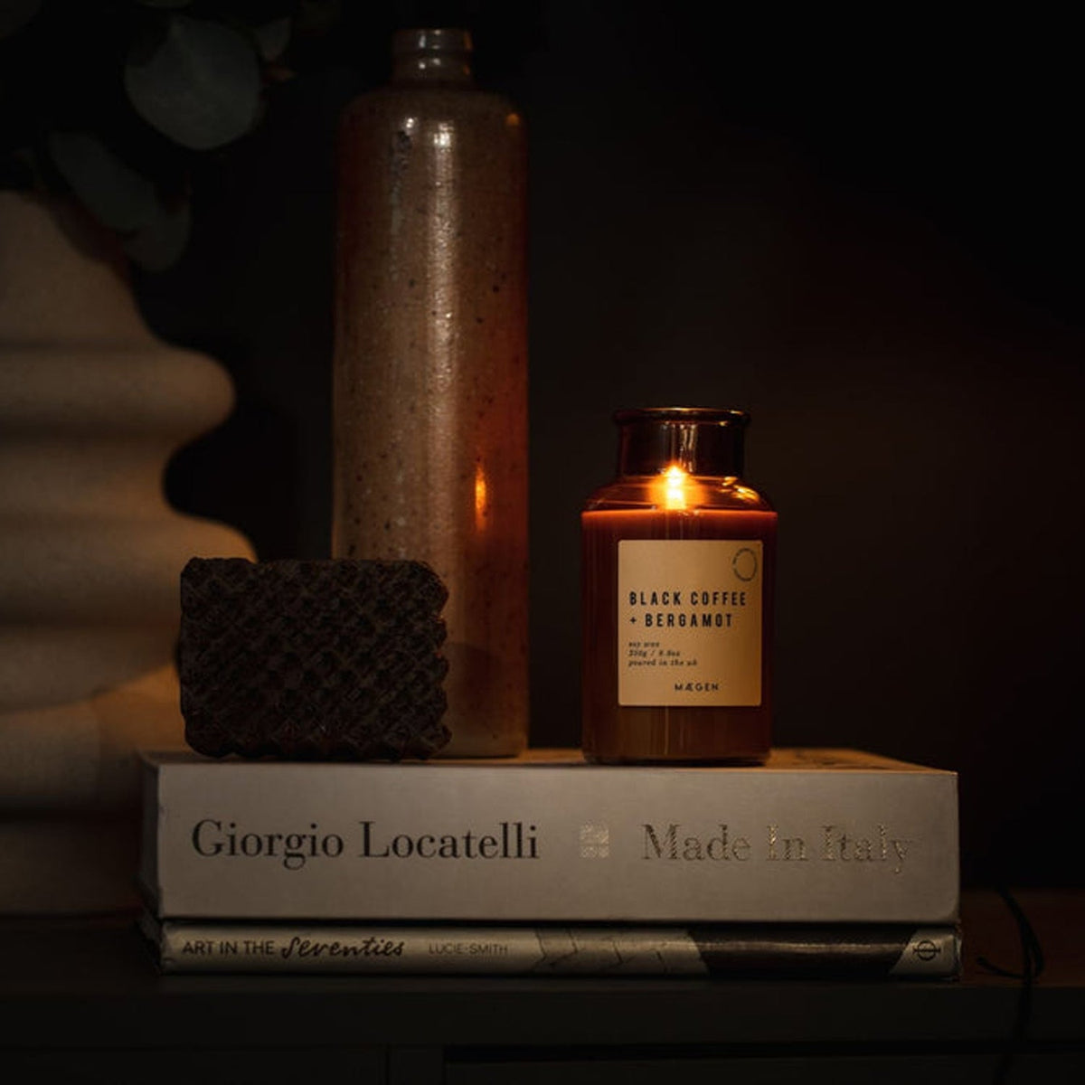 Maegen Alchemist Candle: Black Coffee & Bergamont