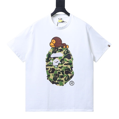 BAPE ABC Camo Milo On Big Ape Tee-SS25