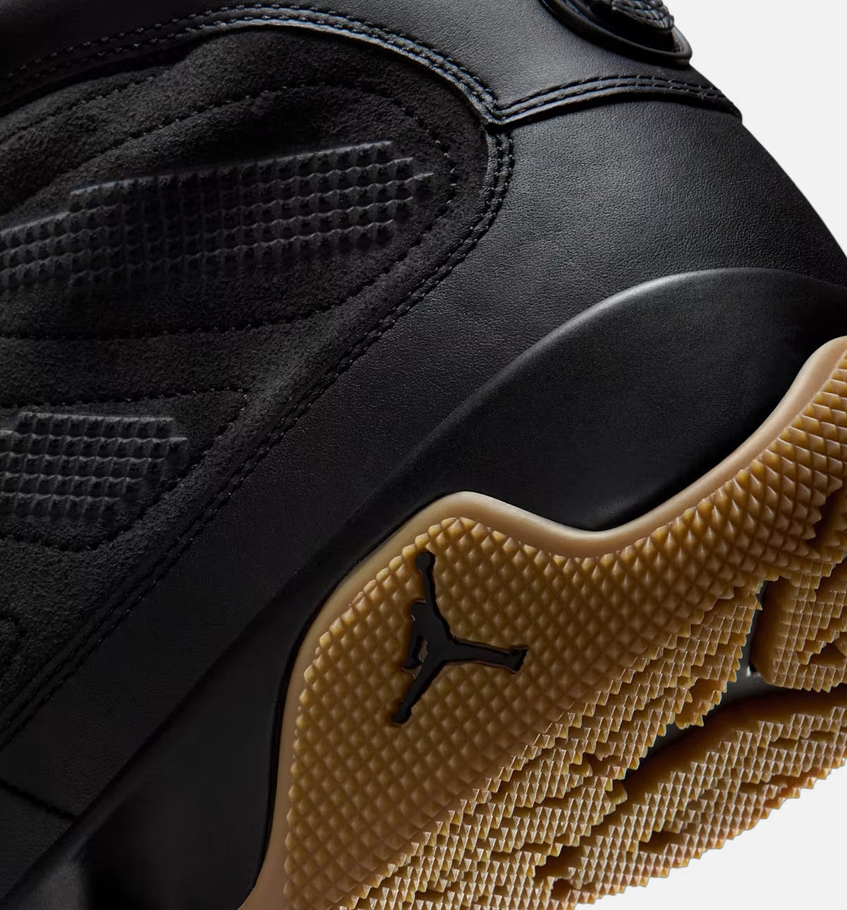 Air Jordan 9 Retro Men's Casual Boots - Black/Gum/Light Brown