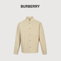 Burberry 25SS Shield Logo Spread Collar Denim Shirt Jacket