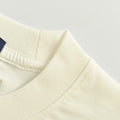 Louis Vuitton 25FW Hem Four-Leaf Clover Ink Splash Print Long Sleeve T-Shirt White